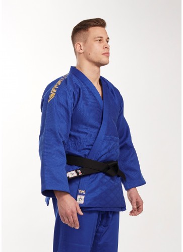 Ippon Gear IJF Legend Premium Лицензионное синее кимоно